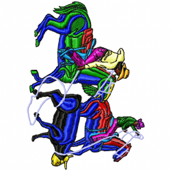 Horses Embroidery Design 12 Horses Embroidery Design 12